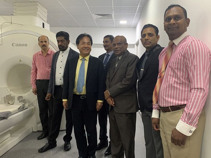 Japan gifts MRI machine to NHSL