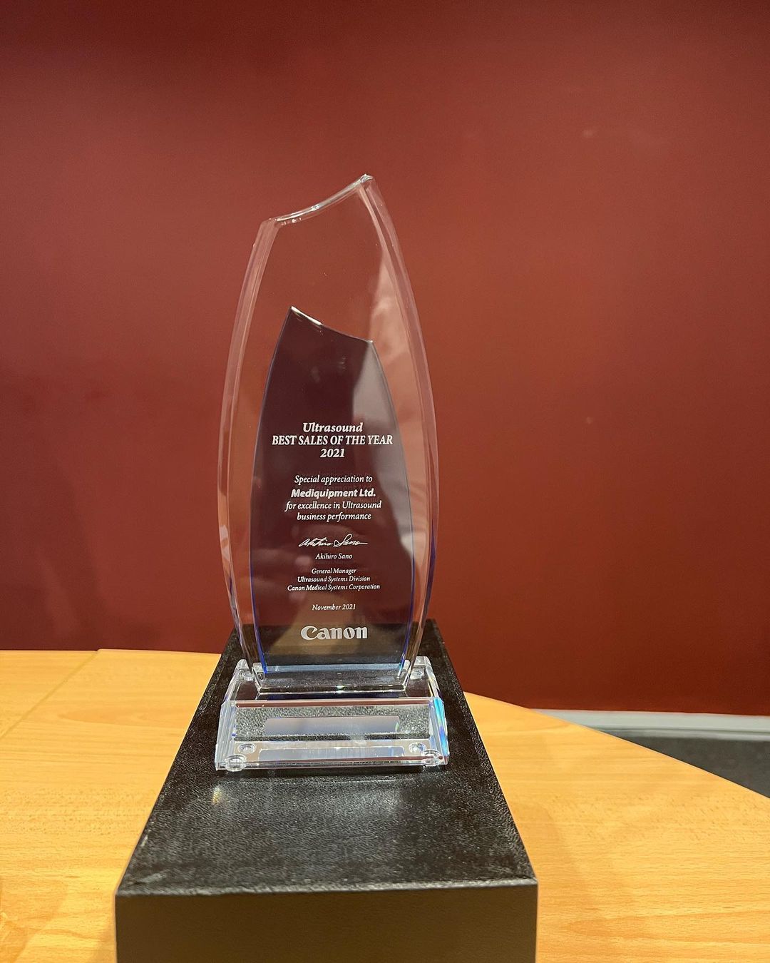 Achieving the best Ultrasound Sales for the Year